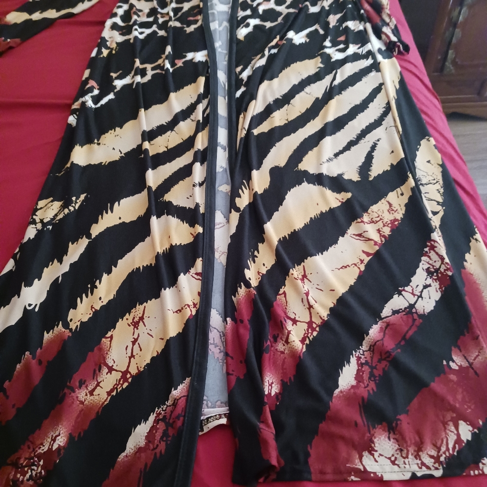Multi color duster from Ashley Stewart size 22